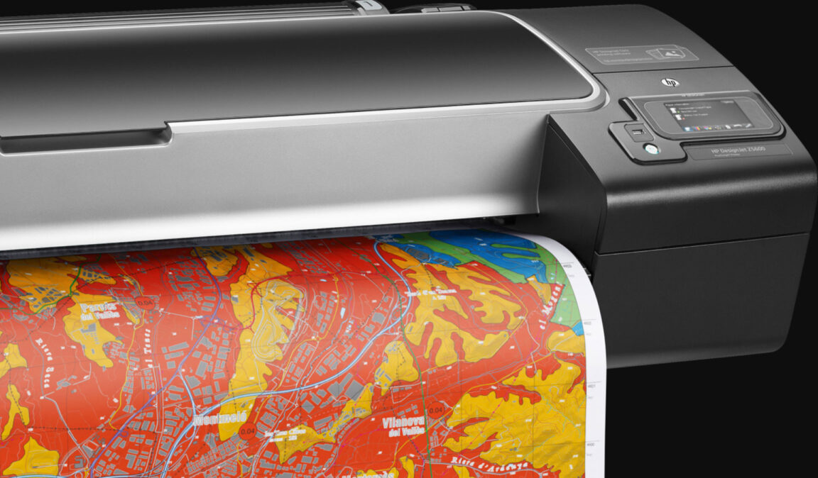 HP wide format printer